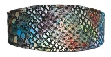 Leather Brothers Snake Charmers Leather Hound Collar - Python
